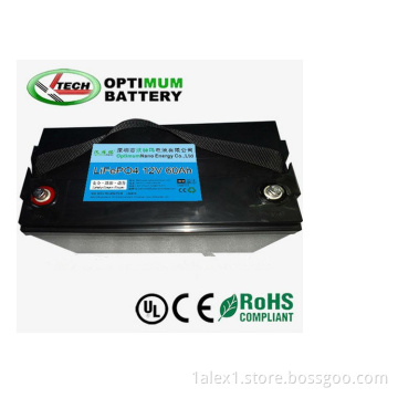 Hot Selling 12V 60Ah LiFePO4 Solar Cell for Solar Power System